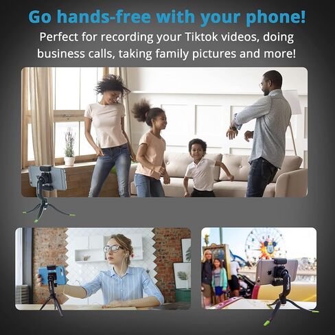 Square Jellyfish Jelly Grip WX Lightweight and Portable 360-Degree Rotational Tripod Mount with Pro Tripod Stand for All iPhone and Android in Saudi Arabia