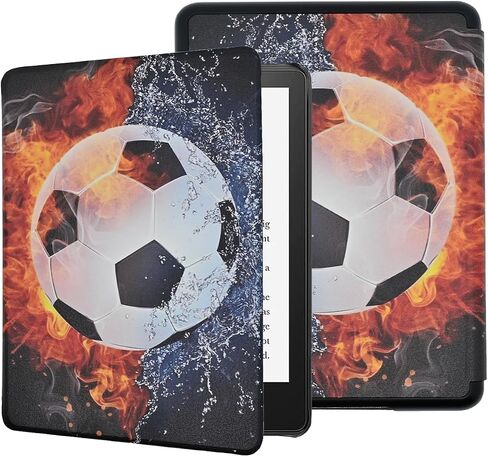 Case for 6.8" Kindle Paperwhite (11th Generation-2021) and Kindle Paperwhite Signature Edition, Just One More Chapter Lightweight PU Leather Folio Cover with Auto Sleep/Wake, Book Lover in Saudi Arabia