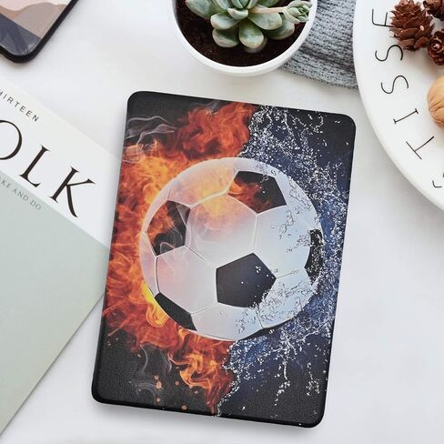 Case for 6.8" Kindle Paperwhite (11th Generation-2021) and Kindle Paperwhite Signature Edition, Just One More Chapter Lightweight PU Leather Folio Cover with Auto Sleep/Wake, Book Lover in Saudi Arabia