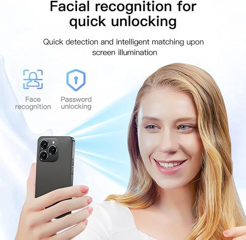 هاتف ذكي صغير 4G غير مقفل، شاشة كاملة 4.3 بوصة ثنائي شريحة الاتصال رباعي النواة، هاتف صغير ممتاز للأطفال، هاتف صغير للجيب للطلاب، 2+16 جيجابايت (أسود معدني) in Saudi Arabia