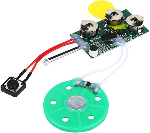 Greeting Card Chip, DIY 240 Seconds Recordable Voice Sound Chip Module, Music Sound Voice Recording Module Device Chip for Christmas Cards, Boxes () in Saudi Arabia