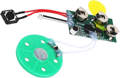 Greeting Card Chip, DIY 240 Seconds Recordable Voice Sound Chip Module, Music Sound Voice Recording Module Device Chip for Christmas Cards, Boxes () in Saudi Arabia
