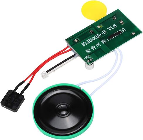 Greeting Card Chip, DIY 240 Seconds Recordable Voice Sound Chip Module, Music Sound Voice Recording Module Device Chip for Christmas Cards, Boxes () in Saudi Arabia