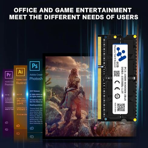 DDR4 RAM 16GB Kit (2x8GB DDR4-2400MHz) PC4-19200 SODIMM CL17 260-PIN Non-ECC Unbuffered 1.2V 2Rx8 ذاكرة الكمبيوتر المحمول الكل في واحد وحدة ذاكرة الكمبيوتر الشخصي ترقية ذاكرة الوصول العشوائي in Saudi Arabia