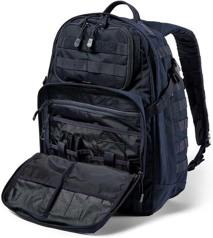 5.11 Tactical Backpack – Rush 24 2.0 – Military Molle Pack, CCW and Laptop Compartment, 37 Liter, Medium, Style 56563, Dark Navy in Saudi Arabia