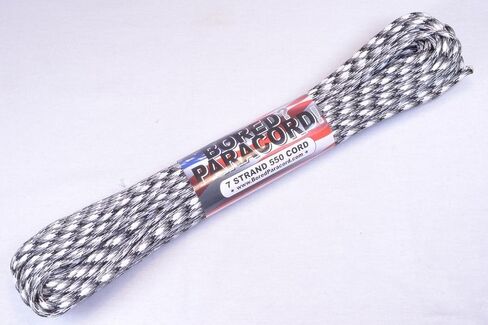 BoredParacord Brand 550 lb Dark Stripes (50 feet) in Kuwait