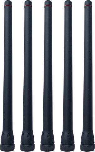 FA-SC55V VHF Antenna Replacement Long Antenna 136-174 MHz for Icom Portable Two Way Radios IC-F11 IC-F14S IC-F30 IC-F33GS IC-F3001 F70T F70S F3011 F3021 F3061 (5 Pack) in Saudi Arabia