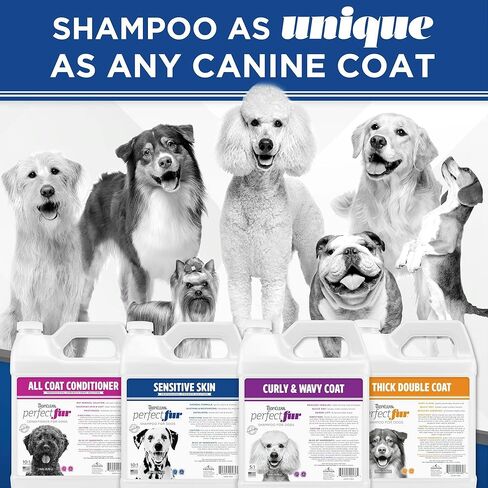 شامبو الكلاب اللطيف بيرفيكت فور من تروبيكلين للبشرة الحساسة| 10:1 جالون ماكينة الحلاقة المركزة| صنع في الولايات المتحدة الأمريكية| 1 جالون in Kuwait
