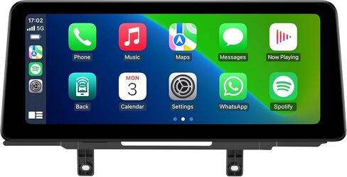 ستيريو سيارة 12.3 بوصة لسيارة BMW 3/4 Series F30/F31/F34/F35 F32/F33/F36 (2013-2016) مع نظام NBT، Android Auto Wireless CarPlay Bluetooth 1920 * 720p IPS شاشة تعمل باللمس ترقية راديو المصنع in Kuwait