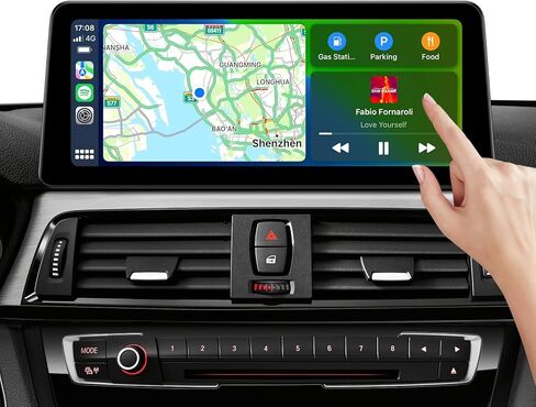 ستيريو سيارة 12.3 بوصة لسيارة BMW 3/4 Series F30/F31/F34/F35 F32/F33/F36 (2013-2016) مع نظام NBT، Android Auto Wireless CarPlay Bluetooth 1920 * 720p IPS شاشة تعمل باللمس ترقية راديو المصنع in Kuwait