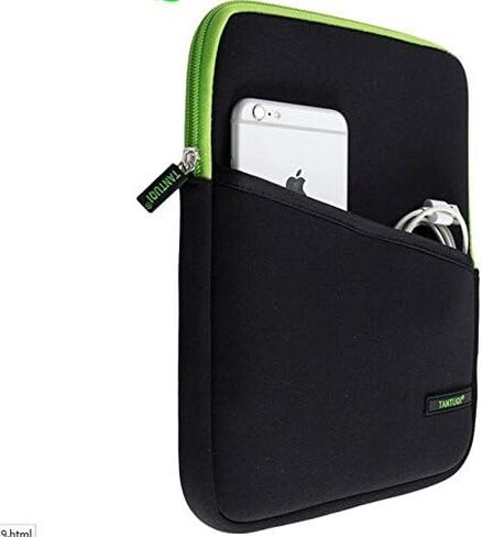 حافظة حماية لجهاز iPad 10.2 iPad 9.7 iPad Air 10.5 Samsung Galaxy Tab Active4 Pro 10.1 Tab S6 Lite 10.4 Microsoft Surface Go 4 3 10.5 (أسود) مقاس 10 بوصة من النيوبرين in Kuwait