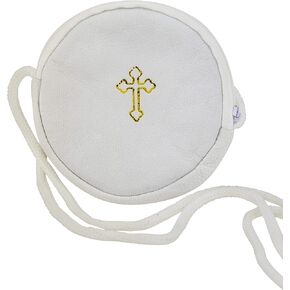 Round Burse in Genuine Leather