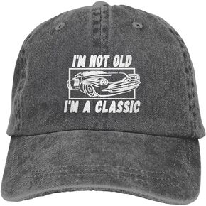 I'm Not Old I'm Classic Hat Adjustable Hats for Men Baseball Cap Women Retirement Birthday Gifts