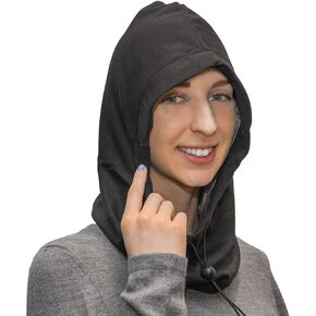Halsa EMF Hat, Faraday Hood. EMF Blocking, Anti-Radiation Silver Fabric. 99% EMF Reduction. Shields 5G, 4G, Cellular, WiFi, Bluetooth, Smart Meters. Adjustable. One Size Fits All EMF Headwear