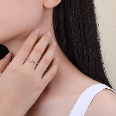 خواتم للنساء 925 قذائف من الفضة الاسترليني 18K مطلية بالذهب كوبا سلسلة خواتم الربط هدية للنساء in Kuwait