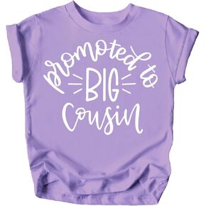 Promoted to Big Cousin T-Shirts for Toddler Girls Fun Family Outfits in Kuwait