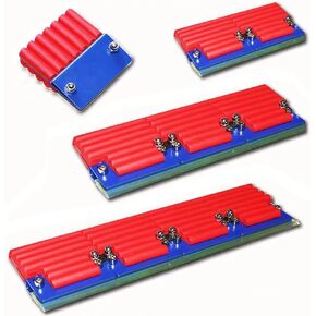 INTBUYING 13" Modular Screen Printing Squeegee Assembling Metal Scraper Sponge Handle 65 Durometer Water Squeegee Ink Scraper