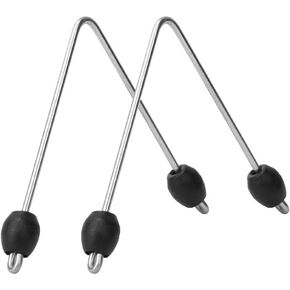 Pack of 2 Speargun Band V Wishbone, 306 Stainless Steel Latex Tube V-Shape Connetctor for Spearfishing Gun