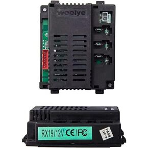 RX19 12V CE FC صندوق التحكم استقبال الملحقات اللوحة الرئيسية 12V الأطفال ركوب الكهربائية على السيارات الاطفال بالطاقة عجلة لوحة دوائر كهربائية استبدال أجزاء