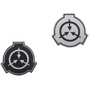 SCP Foundation Special Containment Procedures Foundation Logo Military Hook Loop Tactics Morale Embroidered Patch (color1)
