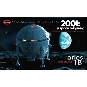 2001: A Space Odyssey Aries-1B Lunar Carrier 1/48 Scale Model Kit