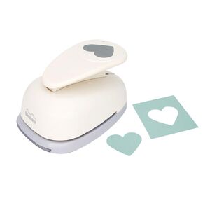Bira 3 inch Heart Lever Action Craft Punch, Valentine’s Day Punch, for Paper Crafting, Scrapbooking, Card Arts, DIY Projects