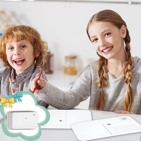 Augacage 120 Pcs Watercolor Postcards 4x6 Watercolor Paper Cards 140lb/300Gsm Watercolor Cards for Greeting Cards Thank You Letter DIY Invitation Letter (Rounded Corners) in Kuwait