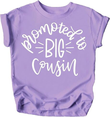 Promoted to Big Cousin T-Shirts for Toddler Girls Fun Family Outfits in Kuwait