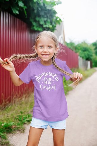 Promoted to Big Cousin T-Shirts for Toddler Girls Fun Family Outfits in Kuwait