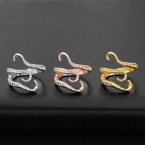 3 قطع من حلقة الحياكة القابلة للتعديل، ملحقات الحياكة، حلقة الأخطبوط للرجال والنساء، دليل خيوط التهاب المفاصل، حامل الإصبع، كشتبان الحياكة in Kuwait