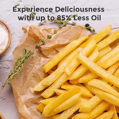 KitchenBoss Air Fryer Toaster Oven: 24.3QT/23L Airfryer with Warm, Broil, Toast, Bake, Air Fry 5-in-1 Functions, Knob Control 1700W Toaster Oven Countertop with 4 Accessories, Stainless Steel in Kuwait