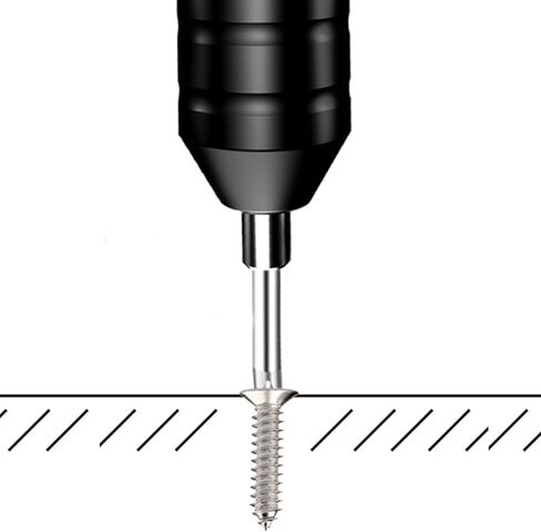 مجموعة مفك براغي لاسلكي، مفك براغي محمول 10 في 1، لقم من سبائك الصلب (تركيب سريع بزرين) مفك براغي كهربائي قابل لإعادة الشحن مع 10 أنواع رؤوس in Kuwait