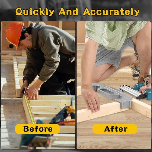 أدوات تأطير، أداة تخطيط مسمار رئيسية مقاس 16 بوصة في المركز، أداة تخطيط مسمار حائط ممتازة، أداة قياس دقيقة من الألومنيوم المصبوب بنسبة 100% للجدران والأسقف والأرضيات والسلالم in Kuwait