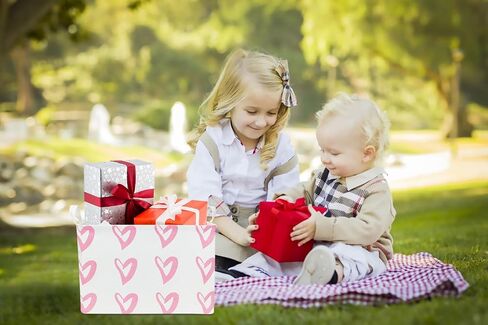 CLOCOR Rectangular Pink Heart Basket Empty, Storage Bin, Waterproof Book Box, Gift Basket(Pink Heart) in Saudi Arabia
