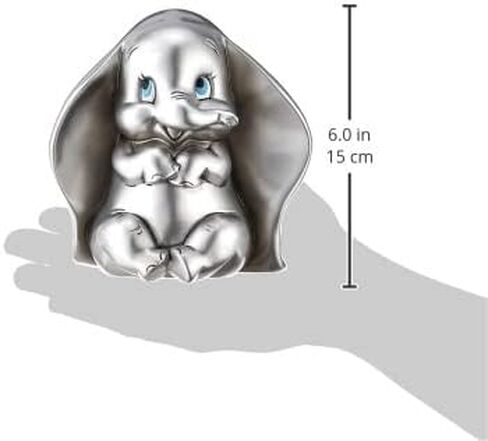 Precious Moments Disney Showcase, Dumbo Baby's First Curl Zinc Alloy Keepsake Box, 172708 in Saudi Arabia
