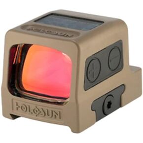 HOLOSUN HE509T X2 Enclosed Reflex Optical Red Dot Sight, Green LED, Flat Dark HE509T-GR X2 FDE