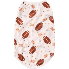 Summer Lightweight Football Sports Dog Shirts Costume, Vest Rugby Ball Pet Tank Top for Dogs & Cats, Small Size