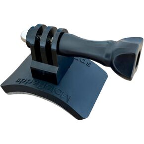 Flex Classic Flexible Adhesive Action Camera Mount for Motorcycle windscreens, MX Visor Peaks, Helmets, fairings, cowls, and More! Compatible with GoPro, Insta360, DJI, Sugru, and More
