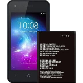 Upgrade Voleset Li3816t43p4h604550 Battery,[1600mAh] Battery Replacement for ZTE Blade L130 Z2335CA Grand MAX 4550