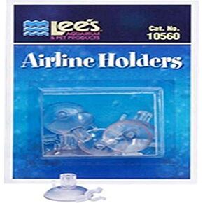 Lee's Pet Products ALE10560 6-Pack Airline Suction Cups for Aquarium Pumps