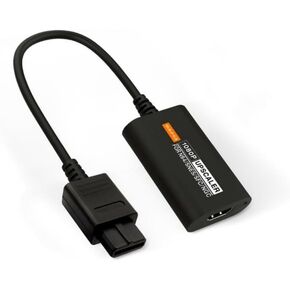 N64 to HDMI Converter Adapter HDMI Cable 1080P Upscaler Support 16:9/4:3 Switch Video Converters HDMI Signal Output for Nintendo 64/NGC/SFC/SNES Console
