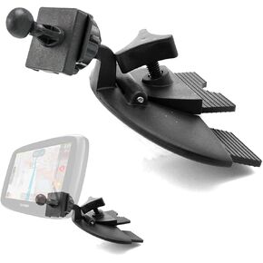 ChargerCity® Blade Car DVD/CD Player Slot Mount for Tomtom Go 50 51 52 60 61 62 500 600 Via 1405 1425 1435 1505 1525 1535 1605 1625 GPS Navigator (Under Dashboard Viewing to Prevent Distraction)