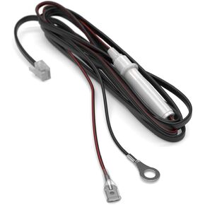 Escort Direct Wire Power Cord for Radar and Laser Detectors, BLACK
