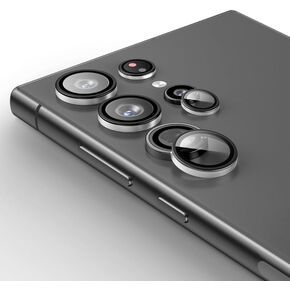 Camera Lens Protector for Samsung S24 Ultra Alloy Ring Camera Cover Lens Shield [Tempered Glass] [Case Friendly] [Premuim Metal] Purple one set in Kuwait