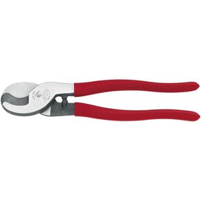 Klein Tools 63050 Cable Cutter, Heavy Duty Cutter for Aluminum, Copper, and Communications Cable,Red