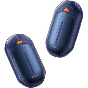 Camping Hand Warmers,VRURC Portable Hand Warmer,Hand Warmers Rechargeable 2 Pack,3000mAh Electric Portable Pocket Heater, Electric Hand Warmers for Hunting,Golf,Camping,Outdoor,Women Men Gift