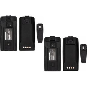 2-pcs Replacement Battery for M'otorola RDM2070D RDU2020 RDV5100 CP110 RDU4100 RDU4160D RDU2080D, Fits RLN6305 PMNN6035 Two Way Radio Battery 7.5V 2200mAh Li-ion