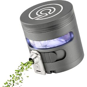 Tectonic9 MANUAL Grinder AUTOMATIC Dispenser Large 2.5" Aluminum Alloy（ROSE）