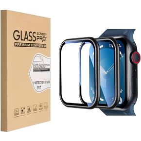 Screen Protector for Apple Watch Series 9/8/7 [45mm] with Premium Material [Not Glass],HD Clear,3D Touch,Full Coverage,Easy Install,Self-Healing [2-Pack]
