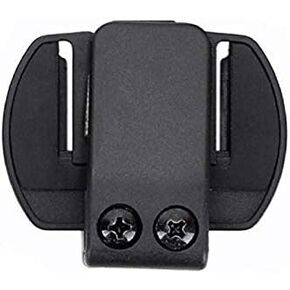 QSPORTPEAK V6 V4 Intercom Accessories,Helmet Intercom Clip Mounting Bracket,Motorcycle BT Bluetooth Intercom Headset Accessories (2 Sets)